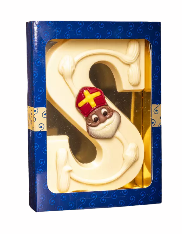 Chocoladeletter - WIT